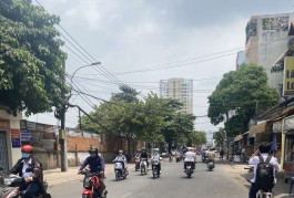 Bán NHÀ HÀNG 1 MẶT TIỀN 1 MẶT HẺM đường Hoà Bình,Q.Tân Phú,DT:14mx191m,KC:,1 Tầng,,,Giá:162 tỷ.